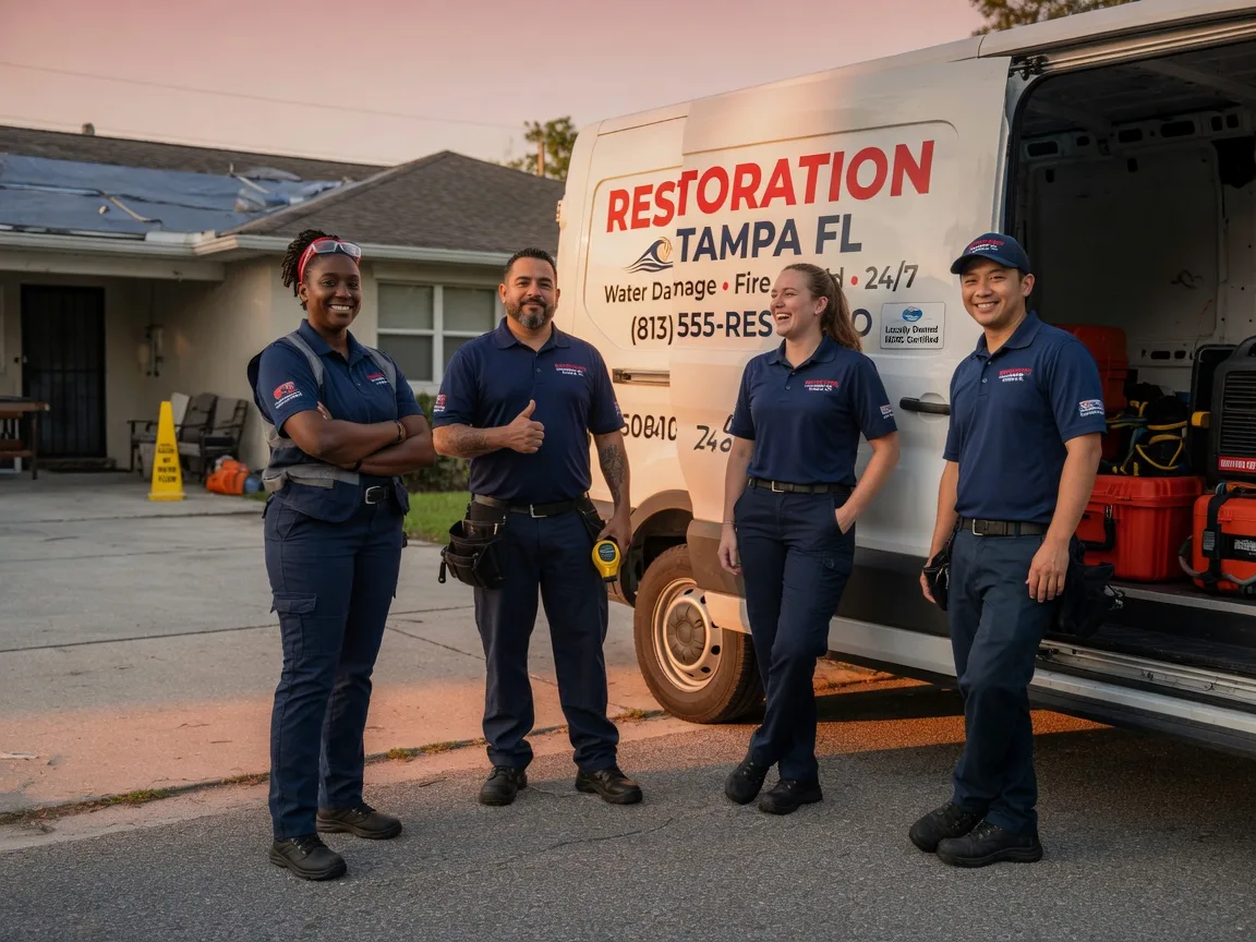 Water Damage Restoration company in Crossville, IL